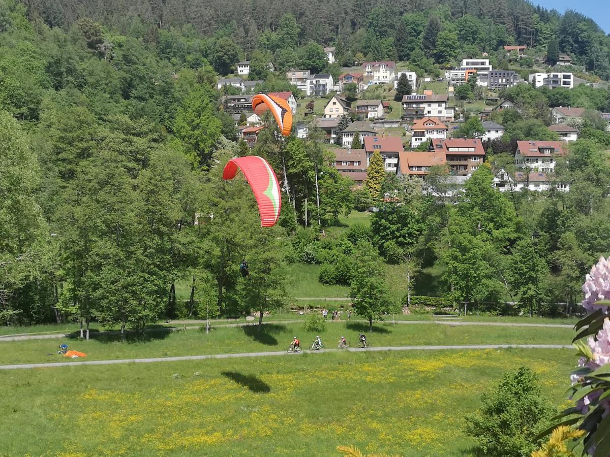Appartement Herrlich Bad Wildbad Buitenkant foto
